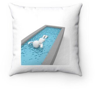 Swimming Pillow - Throw Custom Cover Gift Idea Room Decor