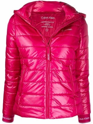 Quilted Padded Hooded Jacket