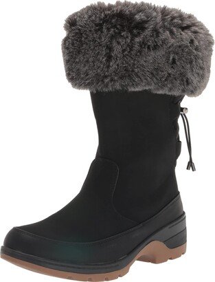 PLUS SIZE HAILEY WINTER BOOT IN BLACK