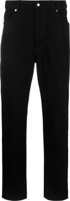 Mid-Rise Tapered-Leg Trousers-AK