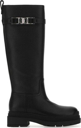 Vara Knee-High Zipped Boots