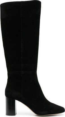 70mm Knee-High Leather Boots