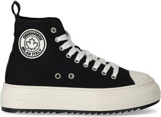 Logo Patch High-Top Sneakers