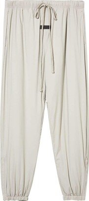 Tapered-Leg Drop Crotch Trousers-AA