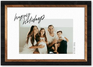 Holiday Cards: Handwritten Holiday Card, Black, 5X7, Holiday, Matte, Signature Smooth Cardstock, Square