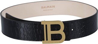 Croco Effect B Buckled Belt