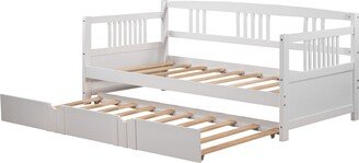 Twin Size Daybed Wood Bed