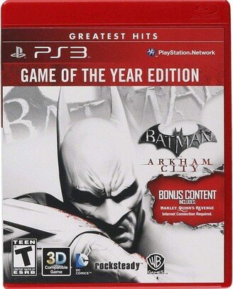 Warner Bros. Batman: Arkham City Game of the Year Edition (Greatest Hits) - PlayStation 3