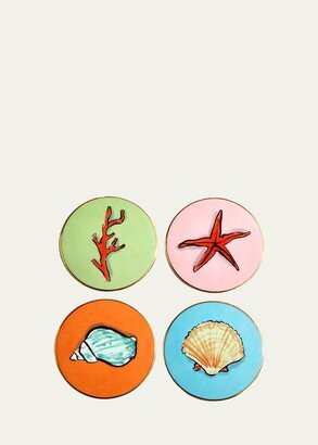 Neptune's Voyage Coasters, Set of 4