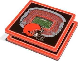 NFL Cleveland Browns 3D Stadium View Coaster