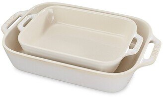 Stonewares Rectangular Baking & Casserole 2-Piece Dish Set