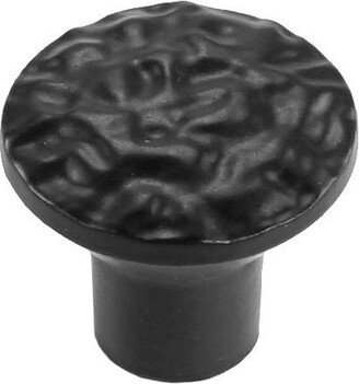 Cast Iron 1-1/8 Textured Round Cabinet Knob - Pack Of 10