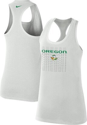 Women's Gray Oregon Ducks Game Time Tank Top