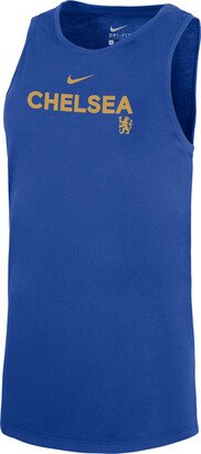 Chelsea FC Women's Dri-FIT Soccer Tank Top in Blue