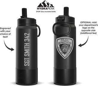 Engraved 26Oz Hydrapeak Water Bottle For Police Officer, Emt, Firefighter