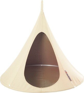 The Hamptons Collection 60” White Heavy Duty Hanging Cacoon Chair with Hanging Hardware