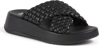 F-Mode Platform Slide Sandal