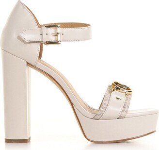 Rory Logo Platform Sandals-AA