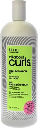 All About Curls High Definition Gel For Unisex 32 oz Gel