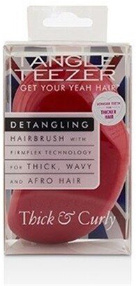 222885 Thick & Curly Detangling Hair Brush, Salsa Red