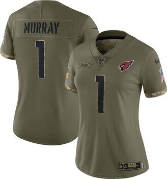 Women's Kyler Murray Olive Arizona Cardinals 2022 Salute To Service Limited Jersey