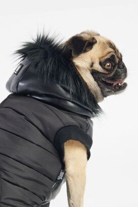 Silver Paw Dog Blair Puffer Hooded Jacket