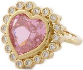 Heart Embellishment Ring