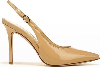 Lisa Patent Slingback Pumps