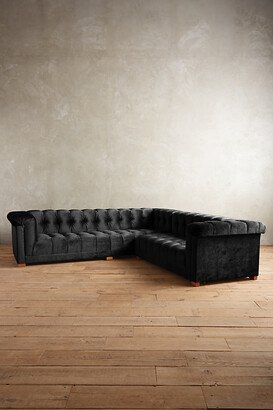 Slub Velvet Kettleby Right Sectional-AA