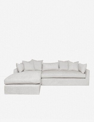 Lulu and Georgia Parque Slipcover Sectional Sofa