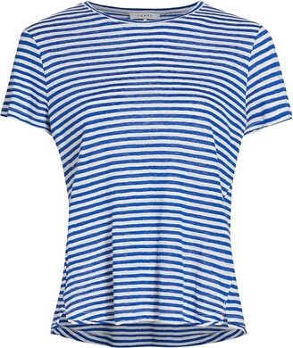 Linen Striped T-Shirt