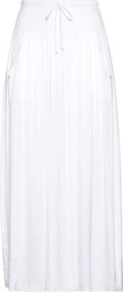 Midi Skirt White-AA