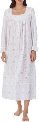 Ballet Floral Long Sleeve Nightgown