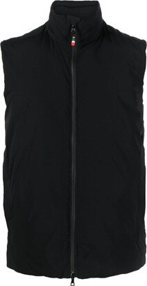 Teton zip-fastening sleeveless gilet