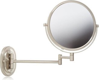 JP7507NB 7X Wall Mount Mirror in Nickel