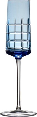 Christofle - Graphik Light Blue Champagne Flute