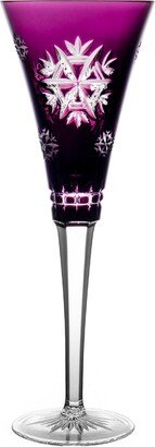 Waterford - Snowflake Wishes 2015 Health' Purple Champagne Flute