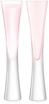 Moya Two-Piece Champagne Flute Set