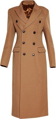 Double-Breasted Wool Coat-AK