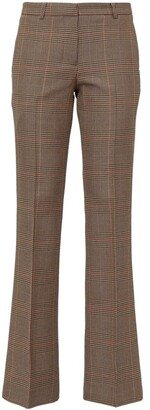 Checked Tailored Trousers-AB