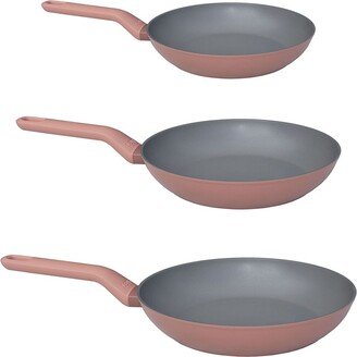 Leo 3 Piece Non-Stick Fry Pan Set