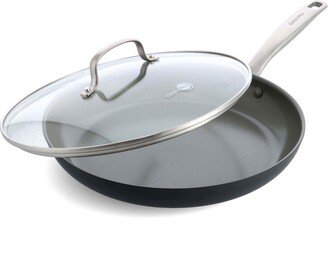 Chatham Hard Anodized Ceramic Nonstick 12 Frying Pan with Lid