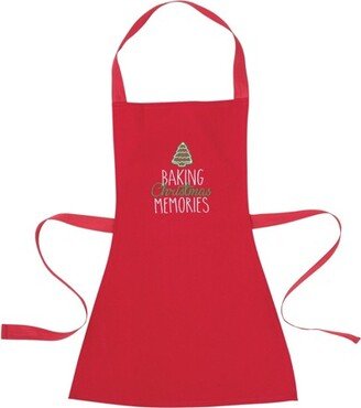 Baking Christmas Memories Children's Embroidered Apron