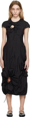 J.Kim Black Flower Maxi Dress