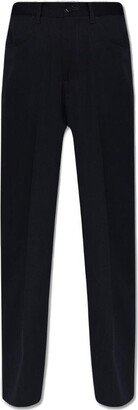 High Waist Straight Leg Trousers-AJ