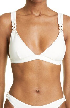 Falabella Chain Detail Bikini Top