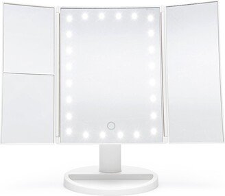 White 24 LED Touch Dimmable Makeup Mirror
