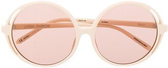 Bianca round frame sunglasses