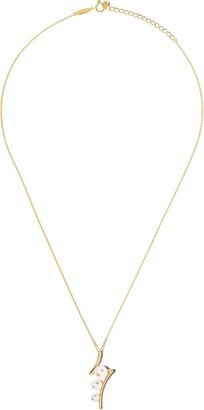 18kt yellow gold A Fine Balance pearl necklace