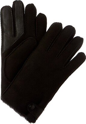 Side Tab Shearling Tech Gloves